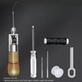 1 set of leather sewing cone kit, portable manual sewing machine, leather hand seamer, quick sewing machine sewing tool Qme 1Set