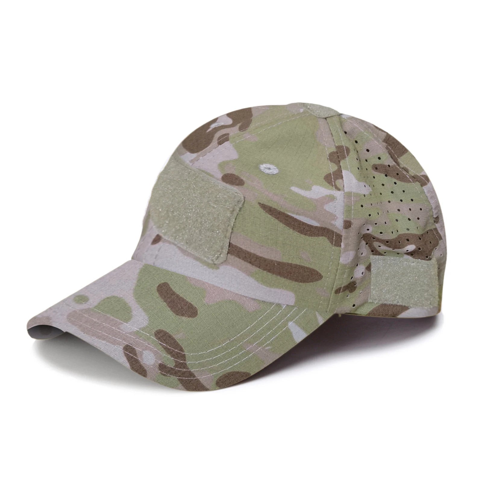 Unisex Sports Leisure Breathable Camouflage Baseball Cap Fashion Military Fan Sun Hat Outdoor Running Hiking Adjustable Hat Qme N One Size