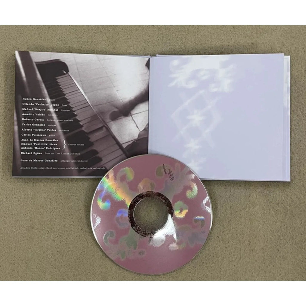 Latin Jazz Piano CD Black-and-White Piano Performance Portrait Photography Themed Cover Cuban Style Classic Track Collection Qme