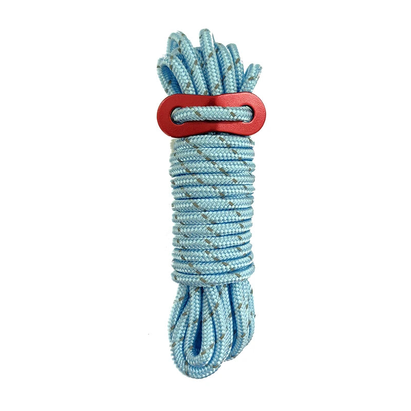 Rock Climbing Rope Fishing 4 Meters Outdoor Safety Grappling Lifeline Qme A6
