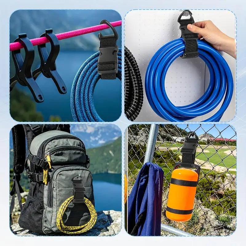Multipurpose Adjustable Storage Extension Straps Garage Workshop Tool Qme