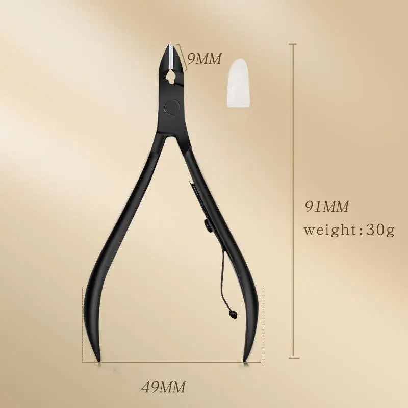 Durable Stainless Steel Cuticle Nipper Manicure Pedicure Clippers Qme A4
