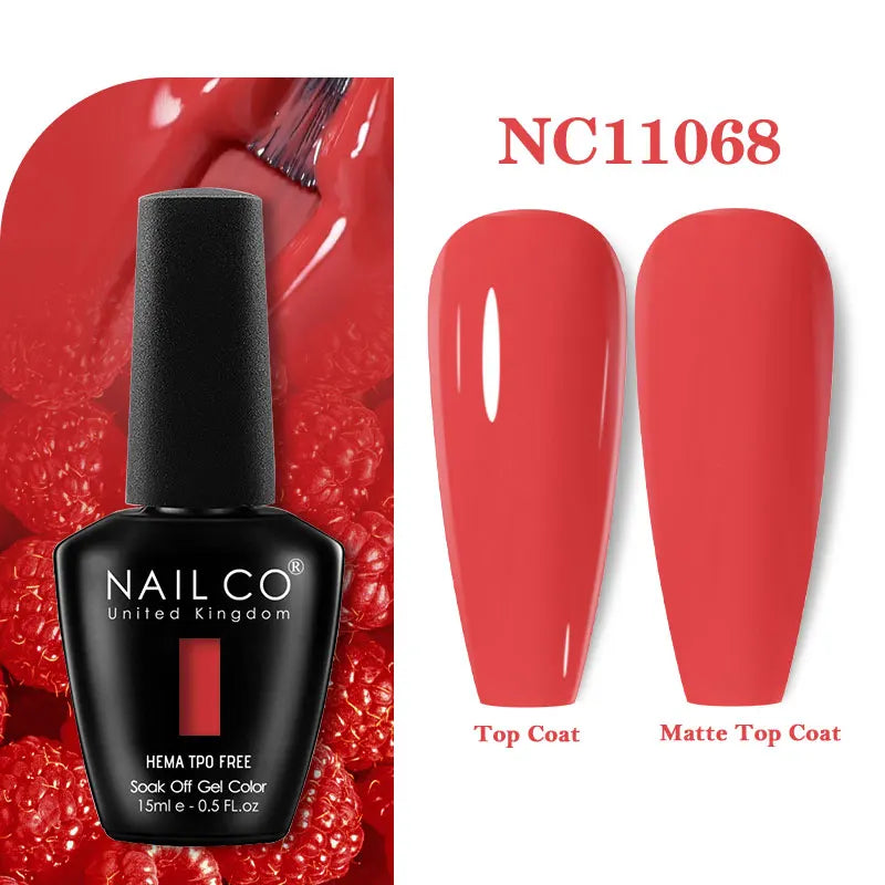 NAILCO Fresh Gel Nail Polish Nails Semi-permanent Varnish Hybrid