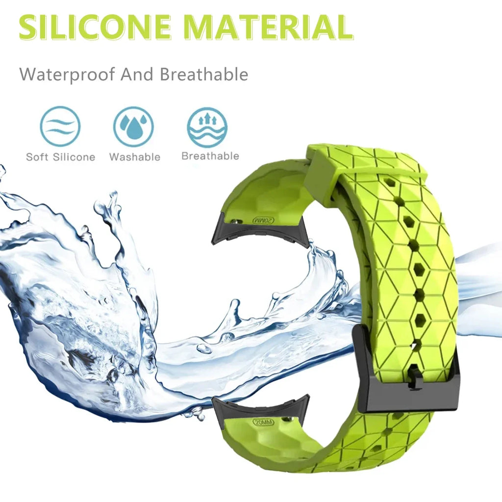Silicone Strap for Google Pixel Watch 2 Watch Strap Bracelet correa Replacement for Google Pixel Watch 1 41mm Sport Band Qme