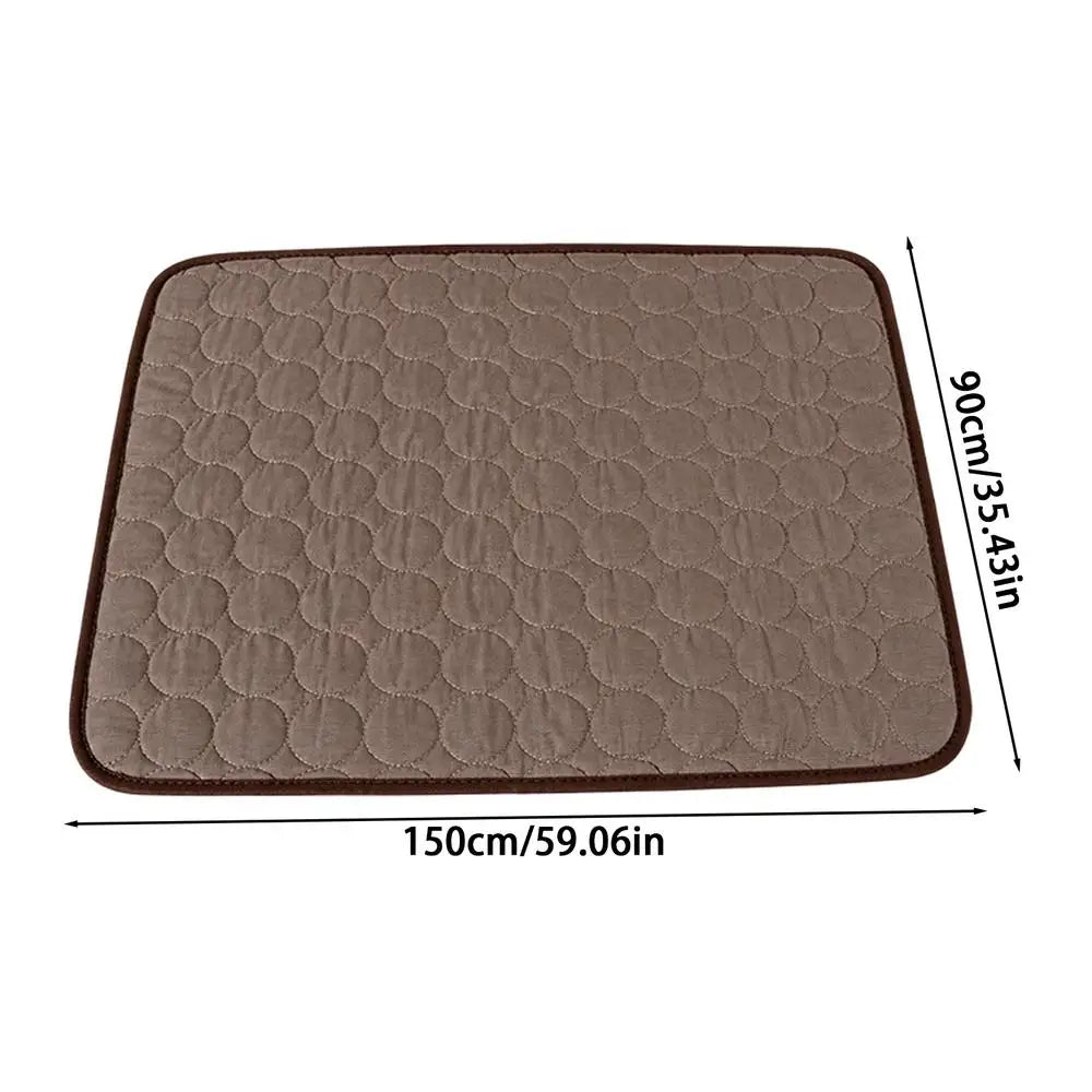 Cooling Mat For Dogs Portable Washable Breathable Ice Silk Dog Cooling Blanket For Sofa Bed Floor Crate Car Seat Kennel Small Qme Red China Mainland