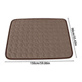 Cooling Mat For Dogs Portable Washable Breathable Ice Silk Dog Cooling Blanket For Sofa Bed Floor Crate Car Seat Kennel Small Qme Red China Mainland
