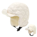 Winter Men Women Trapper Aviator Trooper Earflap Warm Waterproof Ski Qme Beige