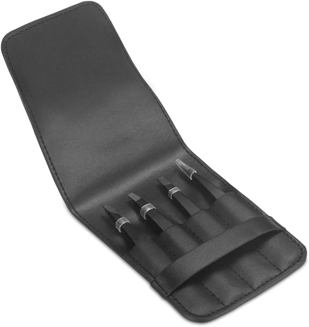Tweezers Professional Makeup Tools Stainless Steel Eyebrows Facial Qme