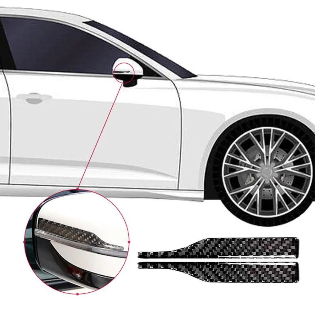 Mirror Car Crash Strips Reflective Strip Auto Anti Scratch Adhesive Qme