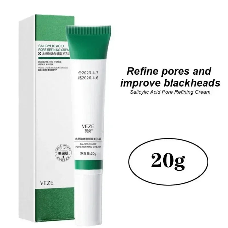Salicylic Acid Pores Shrink Cream Refining Large Pore Improve Face Qme