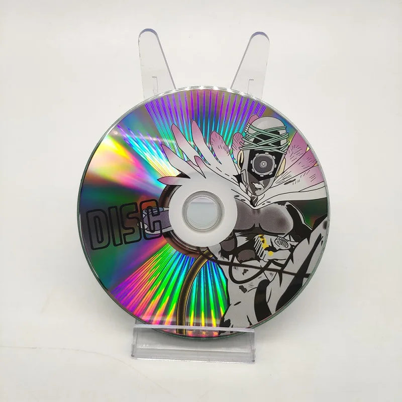 Role Disc Cosplay Anime Jojo's Bizarre Adventure Kujo Jotaro Platinum Star Memory CD Accessory Retro Toy Halloween Decoration Qme G CN
