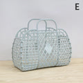 Shopping Basket Home Storage Organization Detachable Shower Plastic Qme E
