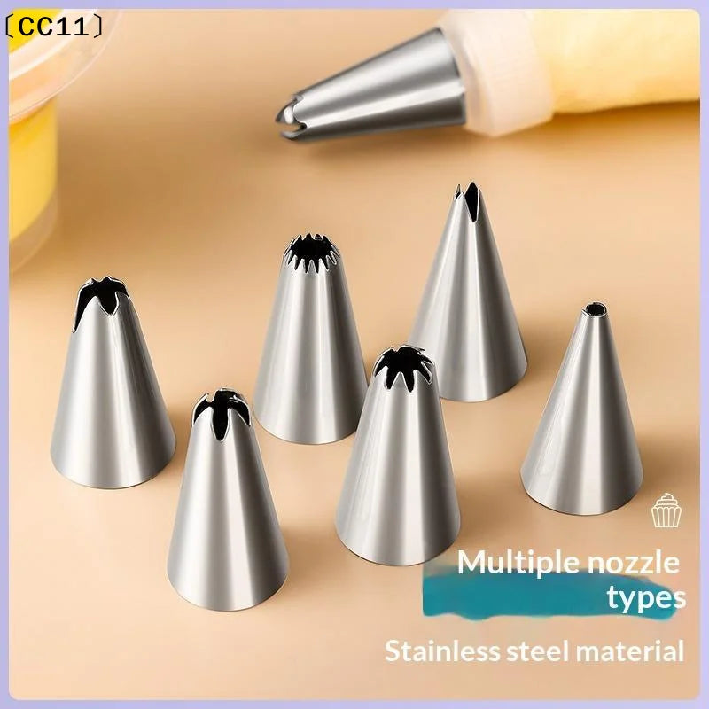 Stainless Steel Piping Nozzles Multiple Tip Shapes Rust Proof Design Qme