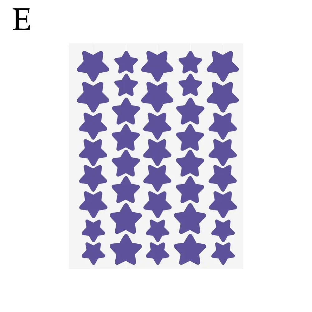 40 Counts Star Pimple Patches Face Invisible Concealer Waterproof Qme purple