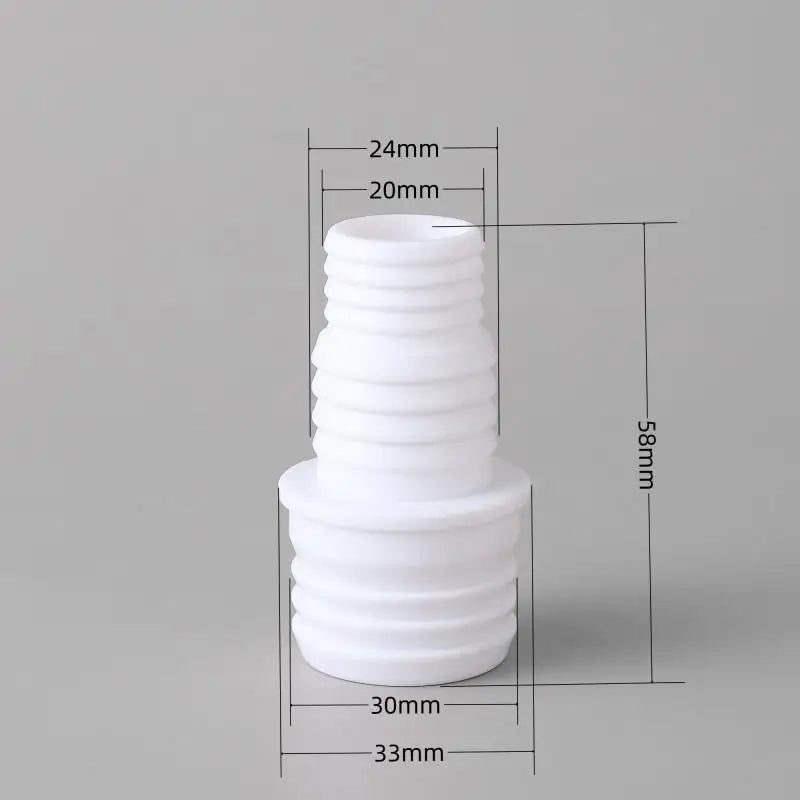Washing Machine Drain Hose Extension Adapter | 25mm/30mm Diameter Connector, Plastic Material Qme A