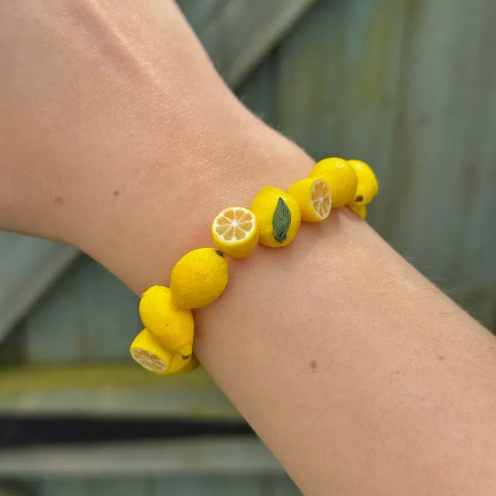 Simple Layered Beads Fruit Necklace Stackable Blueberries Multi Layer Qme B10 bracelet