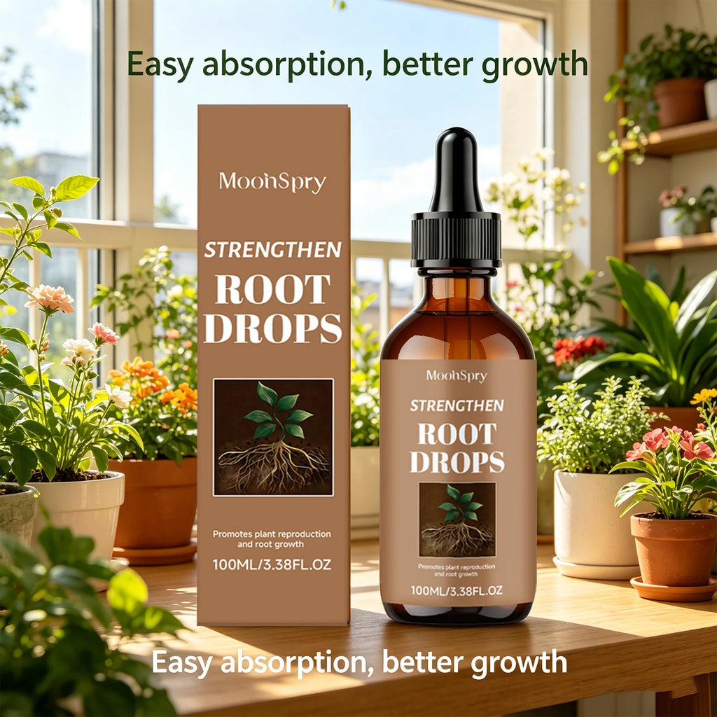 Plant Root Growth Drops Promoting Root Development Provide Growth Hormone & Nutrients Enhance Stress Resistance Plant Supplement Qme
