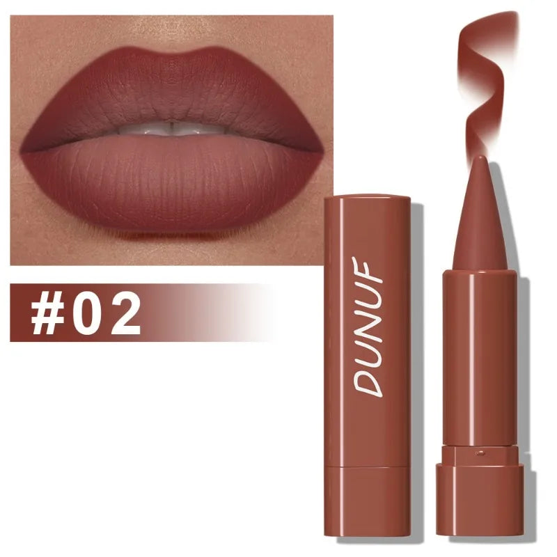 Lipline Lipstick Pen Long-lasting Multi-color Waterproof Rendering Qme 02