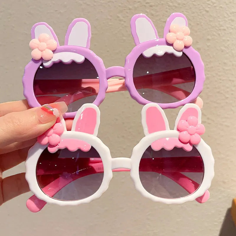 Hello Kitty Kuromi Cartoon Sunglasses Student Sunglasses for Sun Protection Polarized Sunglasses Qme 25