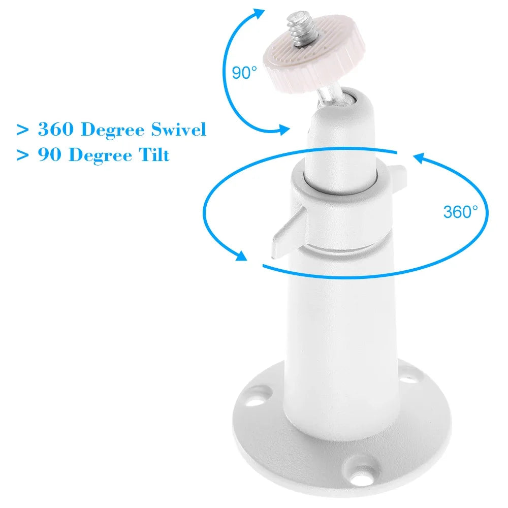 3pcs M6/6mm Metal Adjustable Mount Wall Table Ceiling Security Bracket Indoor Outdoor For Arlo/Arlo Pro Camera CCTV Accessories Qme