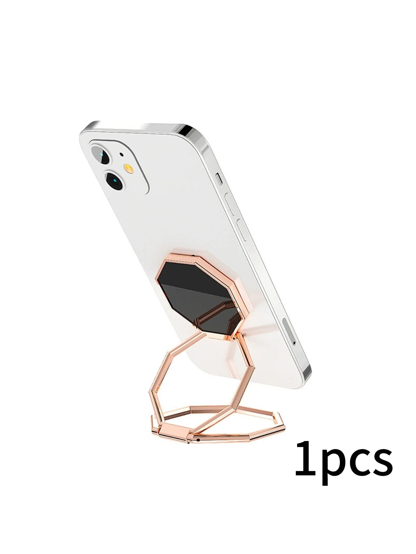 Zinc Alloy Mobile Phone Tablet Ring Holder Folding Stand 360 1 Qme YELLOW