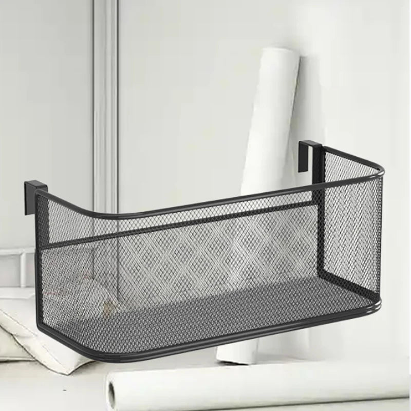 Dorm Bed Bunk Bedroom Bedside Hanging Storage Basket Space Saving Qme Black