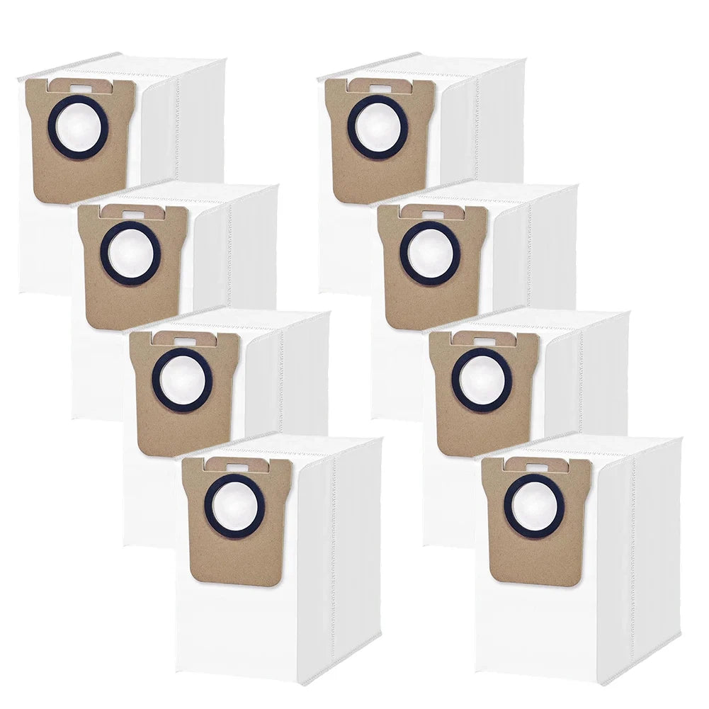 8-Pack Dust Bags For Xiaomi Robot Vacuum Cleaner H40/OV51 Dedicated Vacuum Cleaner Replacement Dust Bags Accessories Qme