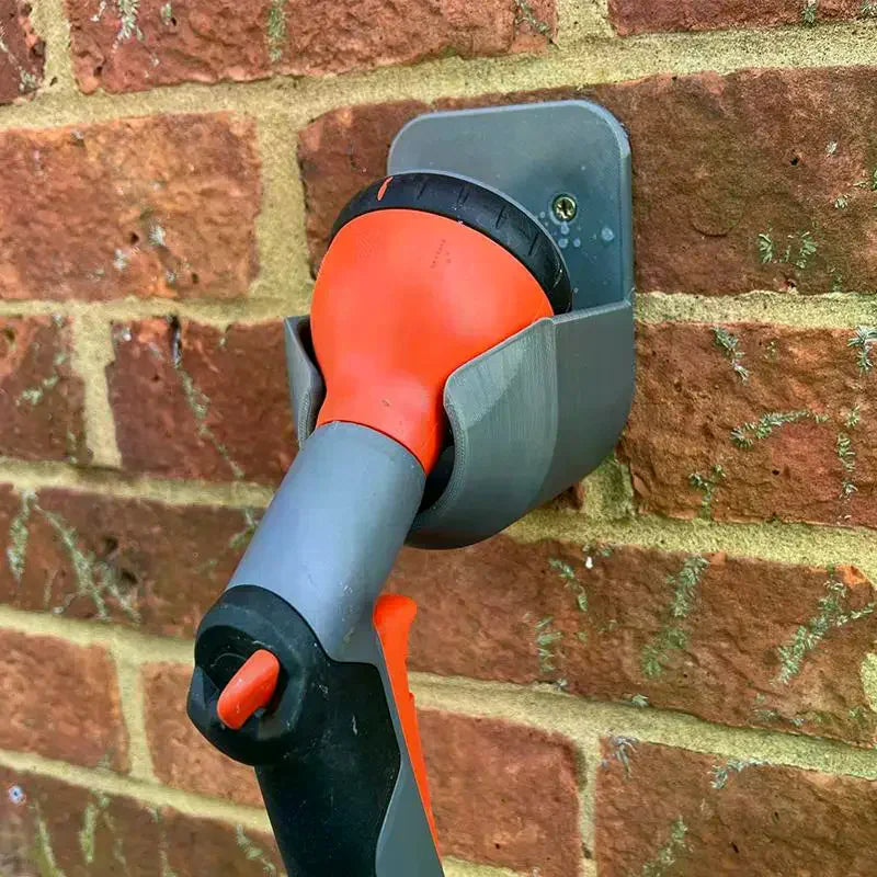 Wall Mount Garden Hose Nozzle Bracket With Screws And Leakage Hole For Garden Irrigation Car Washing Garden Storage Tools Qme