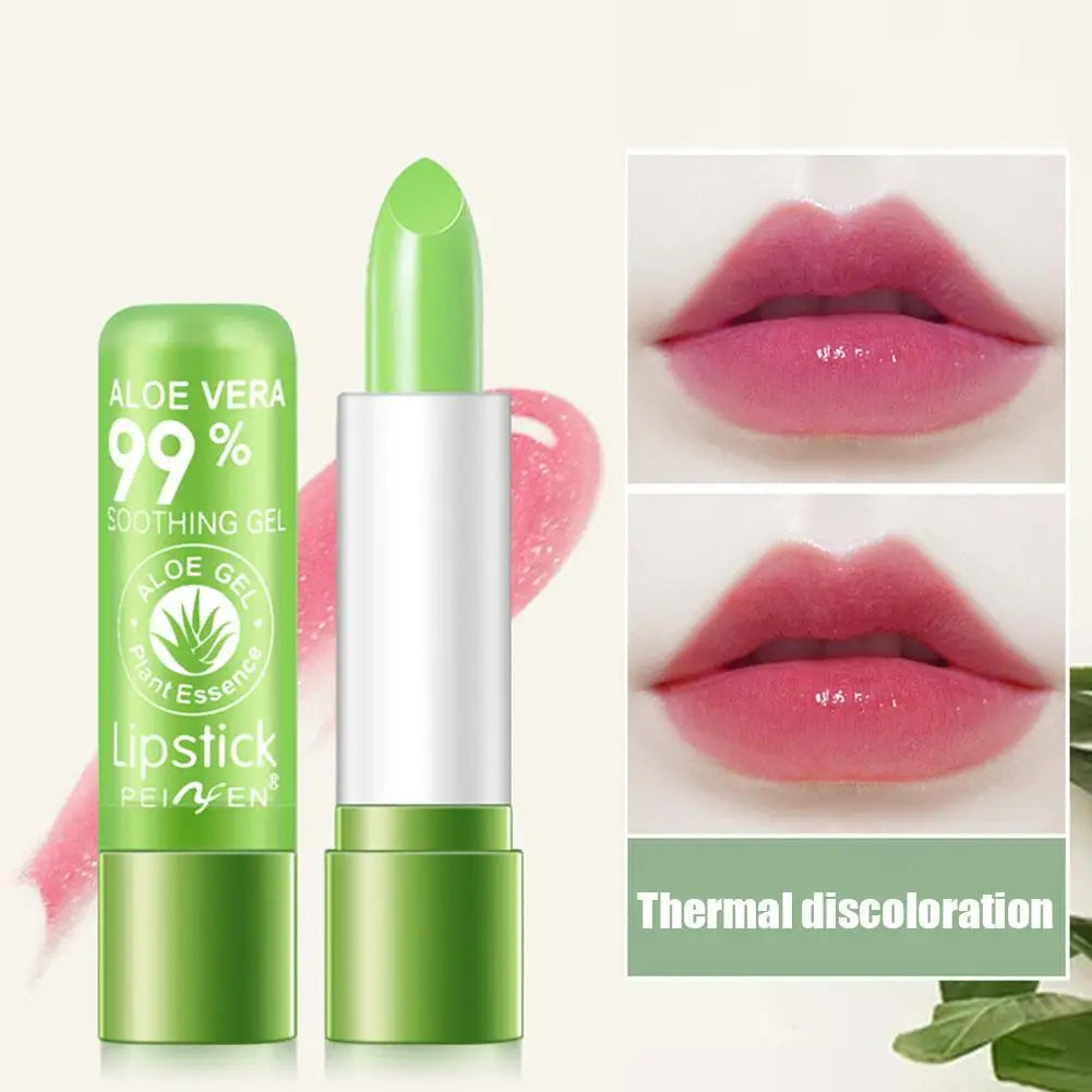 Moisturizing Aloe Vera Color-changing Lipstick Temperature-activated Qme