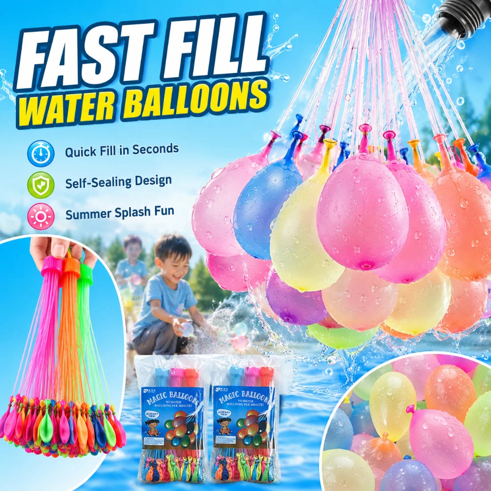 1/3/5PCS Summer Fast Filling Water Balloons Ideal Accessory for Beach Pool Gathering Outdoor Group Game and Holiday Fun Qme