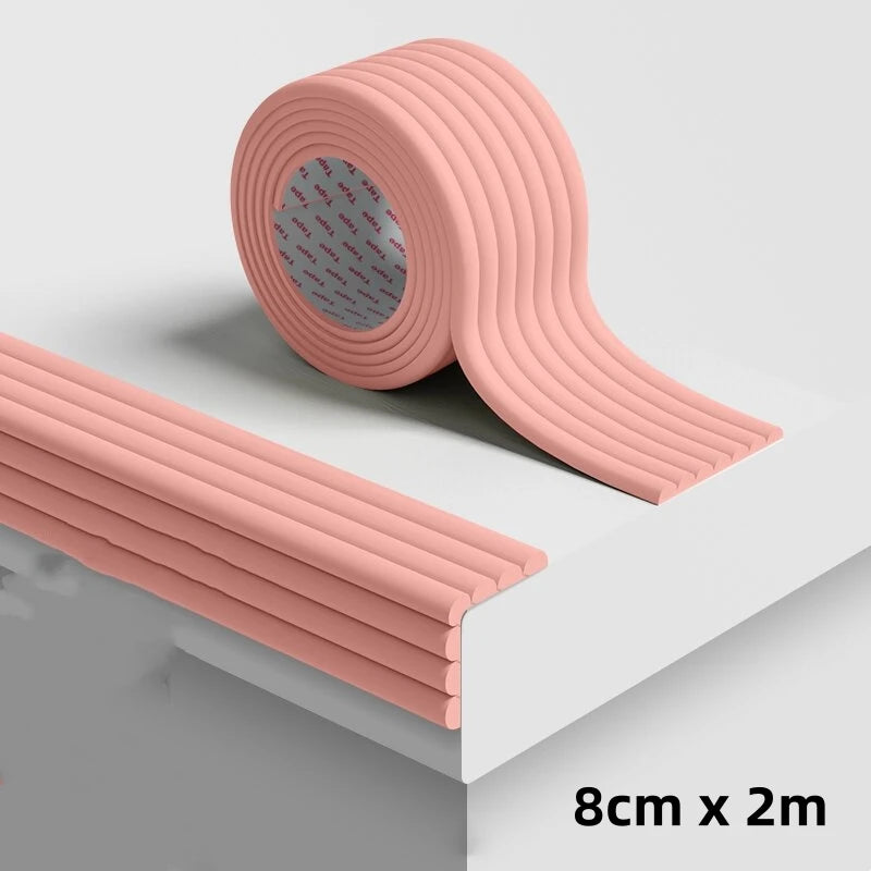 Winter Pipe Frost Protection Cover Self Adhesive Thickening Pipeline Waterproof Mildew Thermal Insulation Foam Sealing Strip Qme Pink 4PCS
