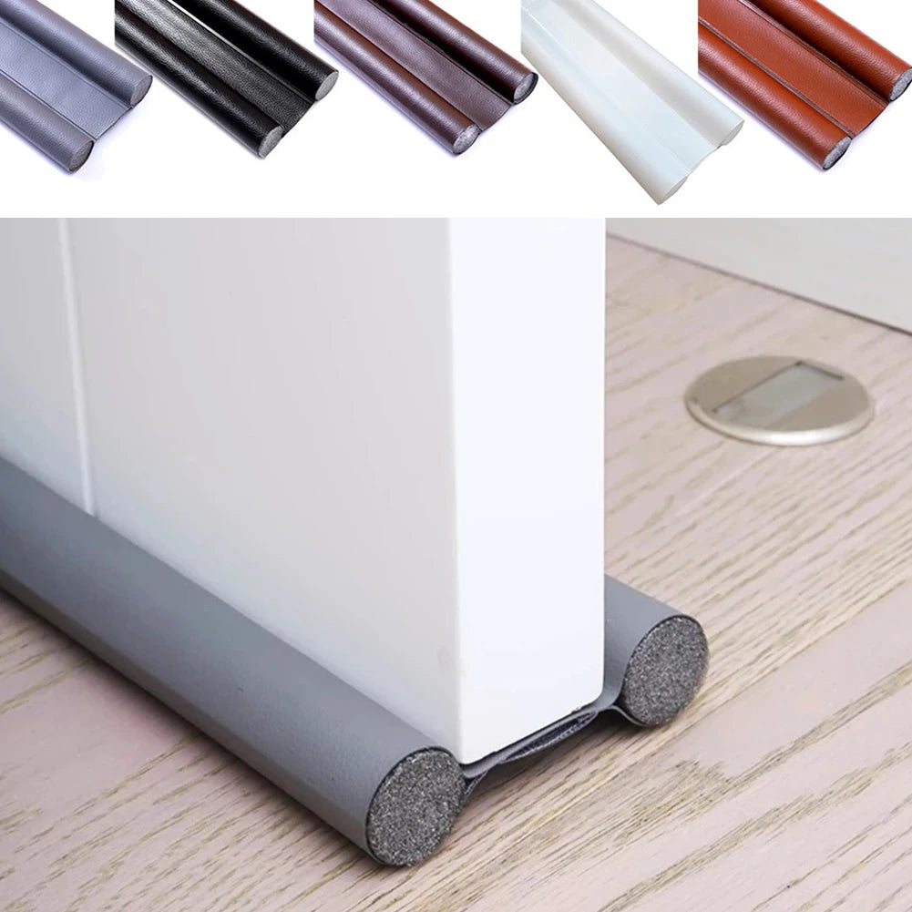 1pc 96cm Door Seal Strip Draught Excluder Stopper Door Bottom Wind Sweep Blocker Waterproof Door Draft Stoppers Sealing Strips Qme
