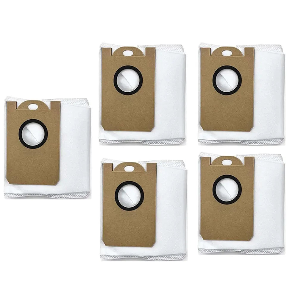 5PCS Dust Bags For HONITURE Q6 Pro Q5 Robotic Robot Vacuum Cleaner Dust Bag Replacement Household Cleaning Tools Accessories Qme