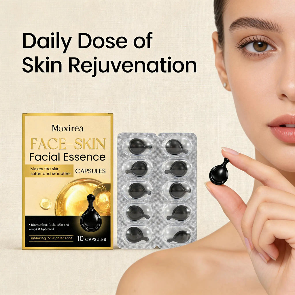 Retinol Capsule Essence Facial Deep Moisturizing Brightening Lift Reduce Pores Smooth Delicate Skin Restore Luster Care Skincare Qme