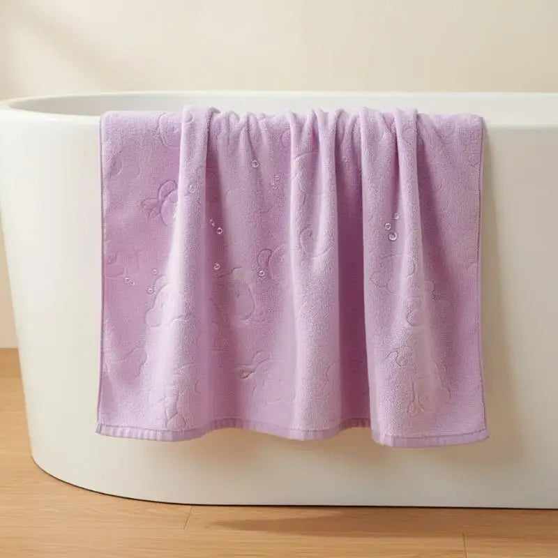 70x120cm Embossed Towels Quick Drying Towels Bath Towels Absorbent Soft And Comfortable Bathrobes Ultra-fine Fiber Towels Qme