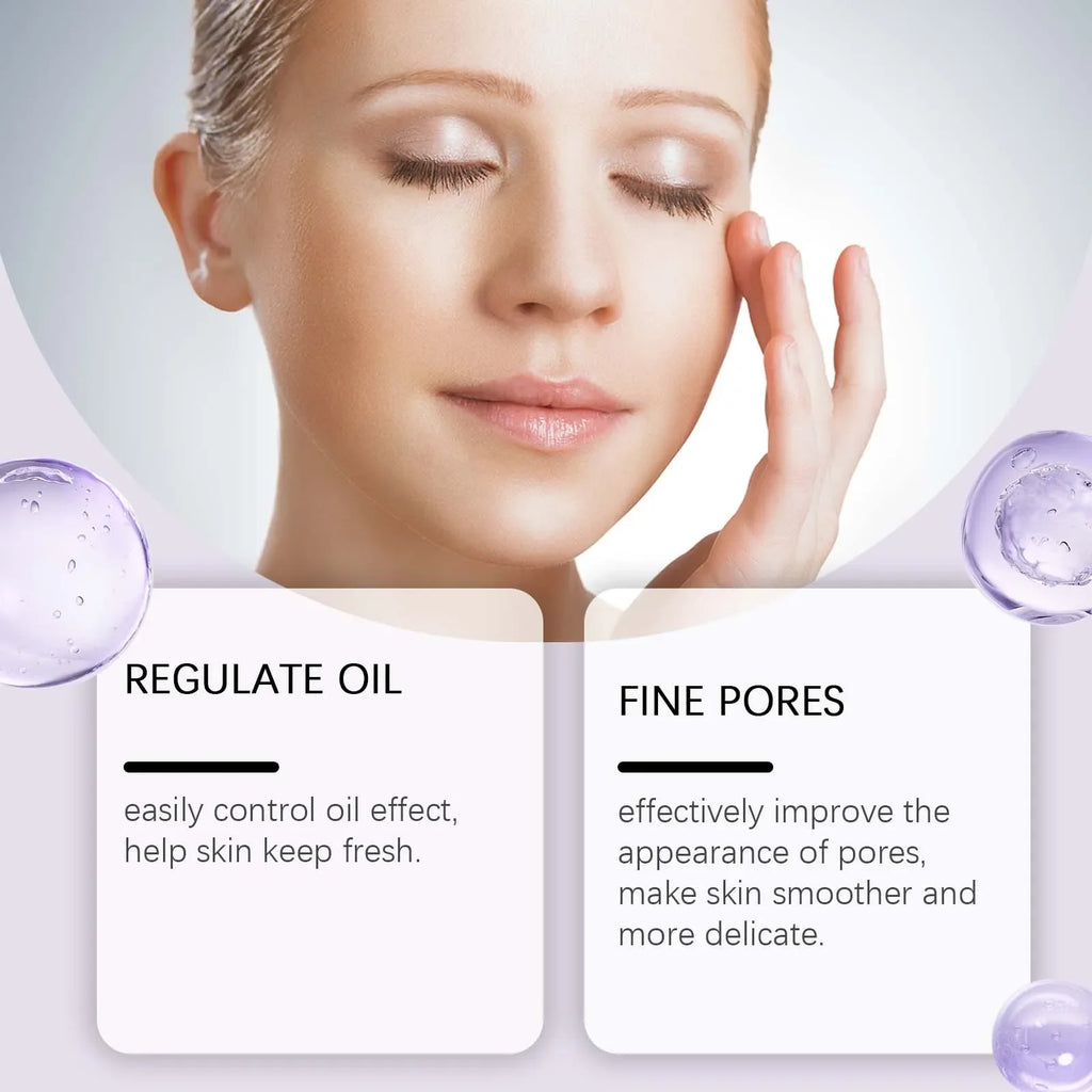 Exfoliating Serum Anti Acne Reliece Dryness Shrink Pores Remove Dead Skin Brightening Lactic Acid Serum Nourishing Face Essence Qme