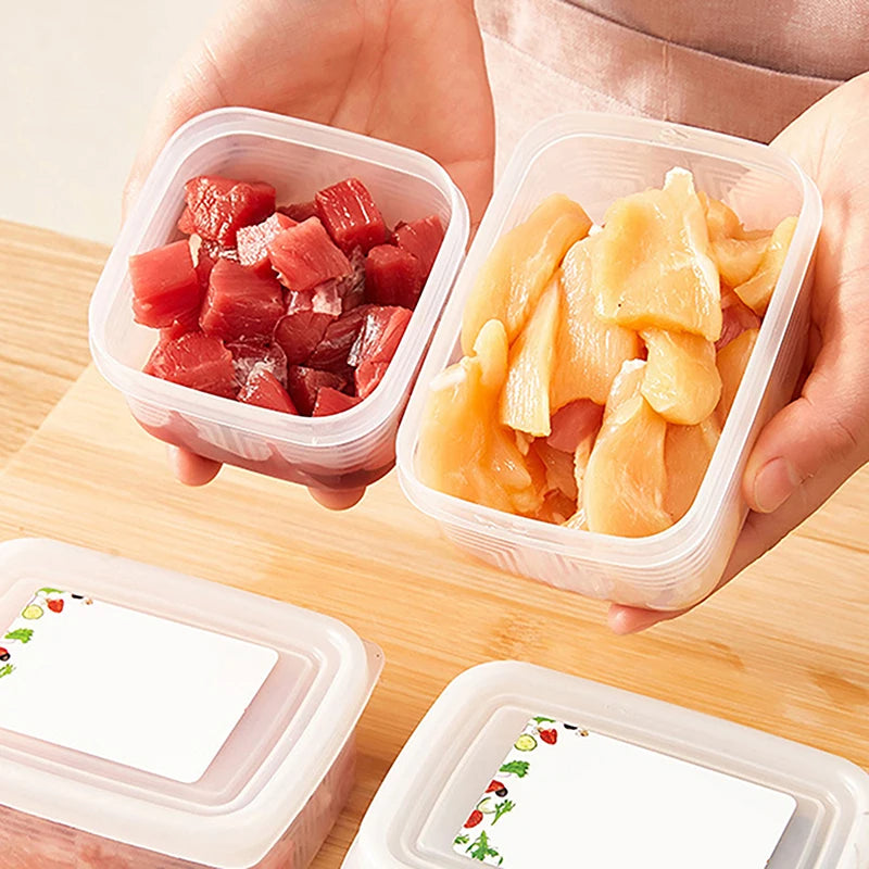 Fresh-keeping Organizer Box Transparent Cheese Container Kitchen Qme
