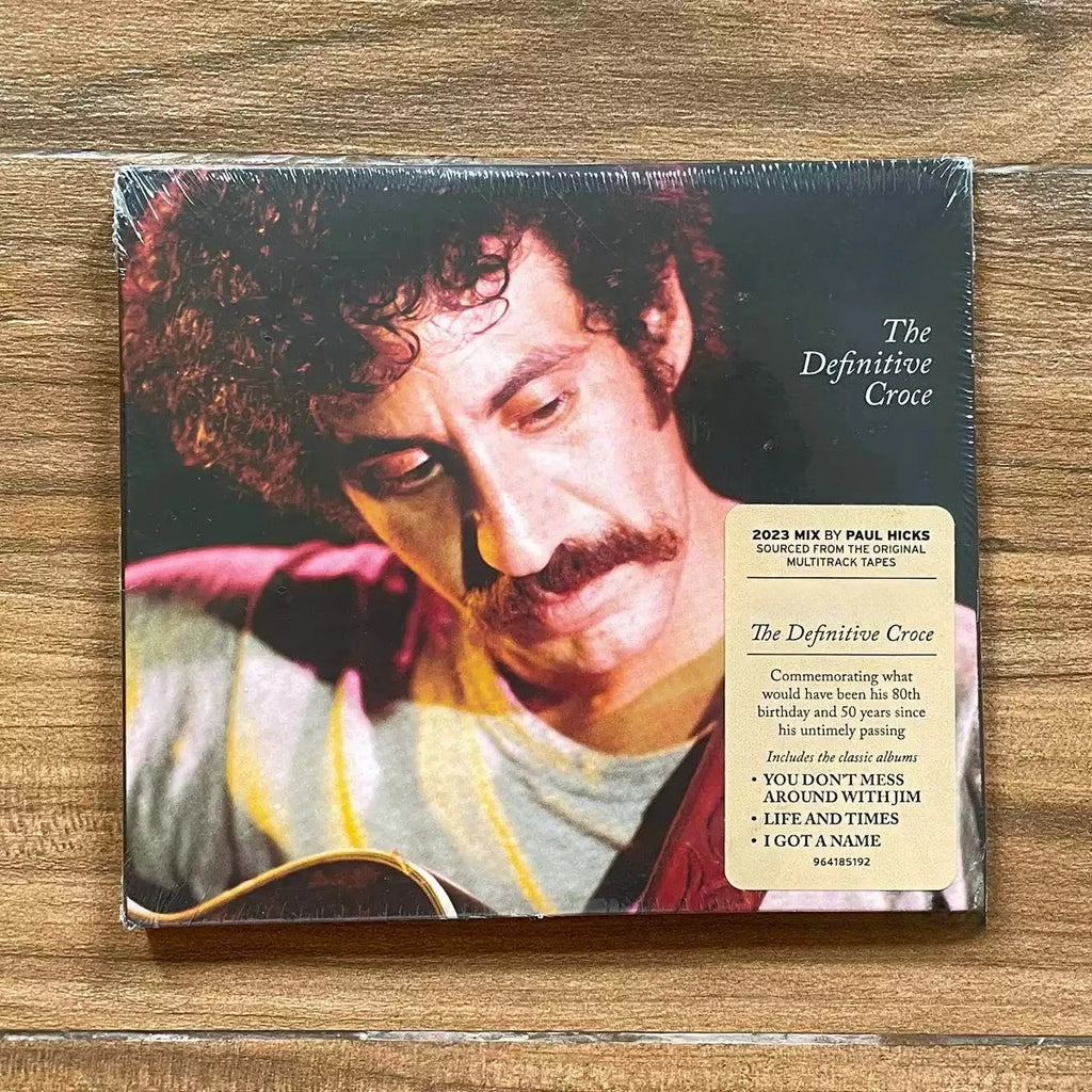 Classic Folk Singer Ultimate Greatest Hits Album "The Definitive Croce", 2023 Newly Remastered, for Lovers Listening Qme Croce