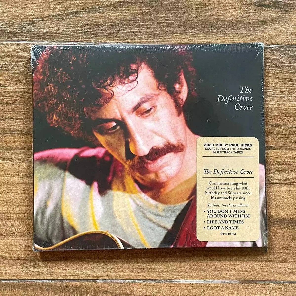 Classic Folk Singer Ultimate Greatest Hits Album "The Definitive Croce", 2023 Newly Remastered, for Lovers Listening Qme Croce