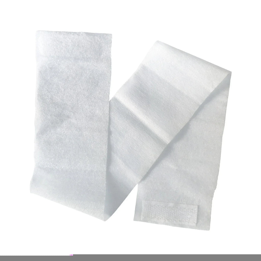 100/50PCS Disposable Spa Facial Headbands Stretch Non-Woven Soft Skin Care Hair Band with Convenient Closure for Women Girl Qme