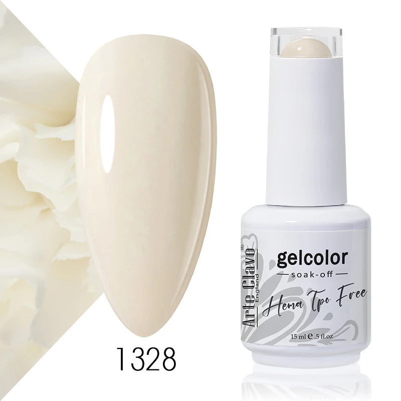 Arte Clavo Nail Gel Polish Spring Green Series Semi Permanent Varnish Qme 1328