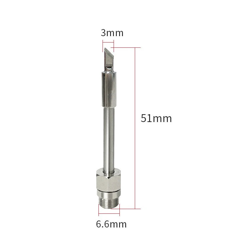 510 Interface Soldering Iron Head Mini Portable Tip Accessories Tool Qme K