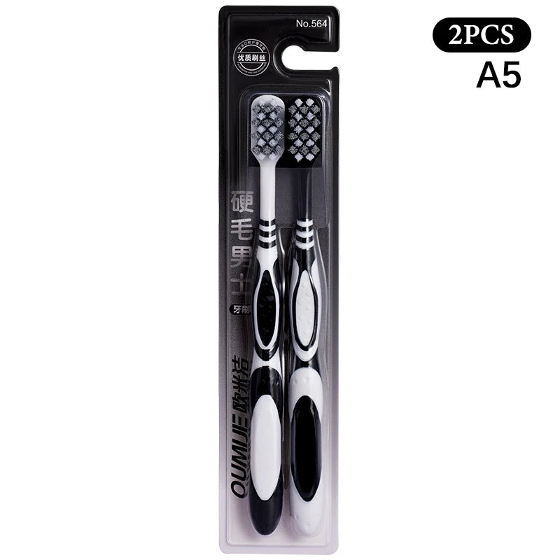 Mouth Clean Toothbrush Ultra-fine Soft Hard Bristle Deep Cleaning Qme A5