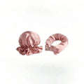 2 4 Satin Heatless Curling Overnight Curl Blowout Rods Soft Hair Qme 2Pcs Pink