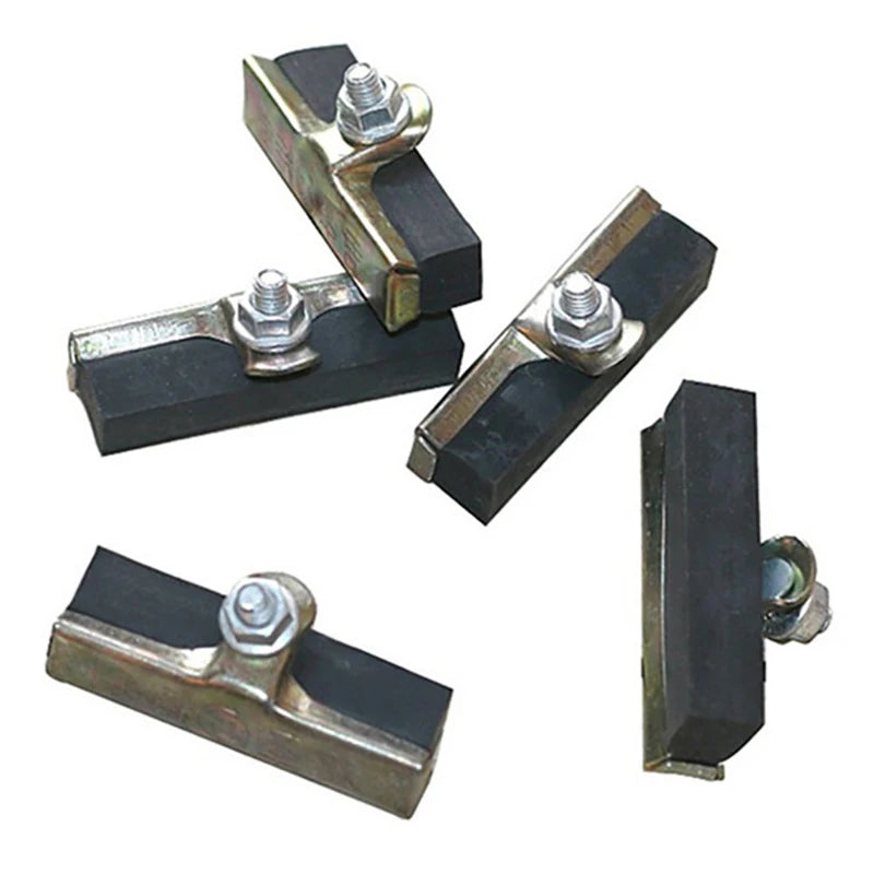 Durable Bicycle Silent Brake Pads Cycling V Holder Shoes Blocks Qme