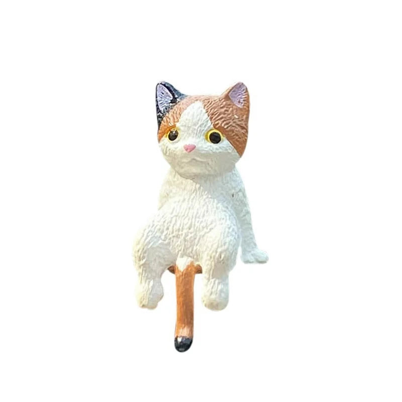 Car Decoration Creative Sleeping Cat Doll Auto Ornaments Toys Micro Qme