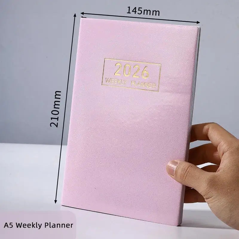 2026 Mini Pocket Planner Calendar Do List Daily Task Checklist Home Qme A15