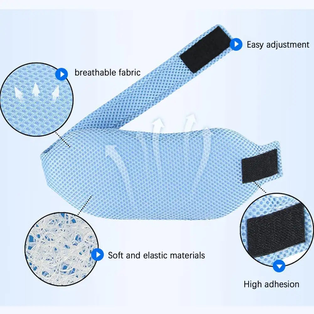 Neck Strap Stop Snoring Sleep Brace Anti Belt Chin Apnea Jaw Solution Qme