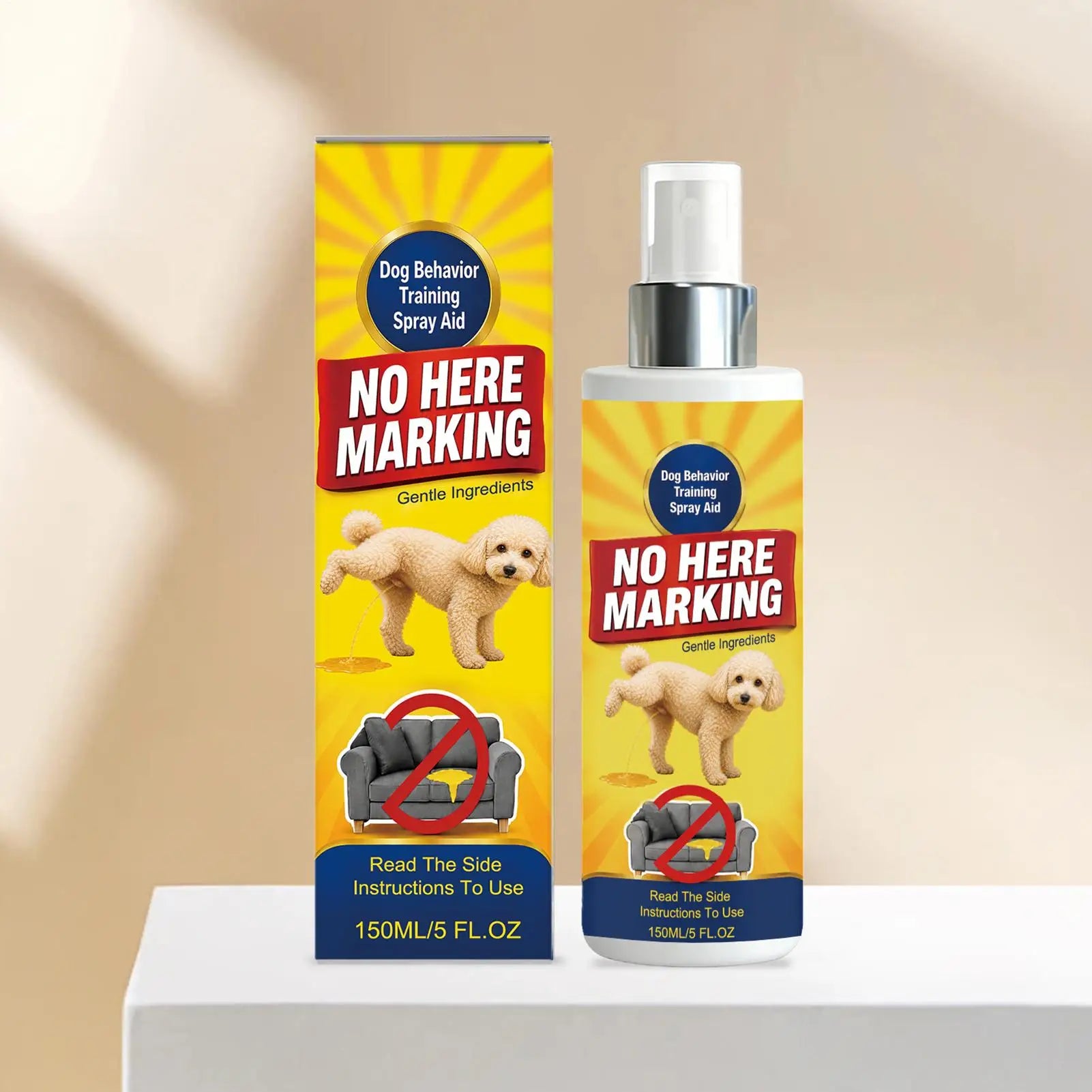 Dog Potty Training Spray Good Behavior Guide Solution 150ml Puppy Toilet Potty Training Spray for Indoor Outdoor Bedroom Travel Qme