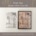 6 styles Vintage sponge Rubber Stamps Sets Diy Rubber Stamp For Card Making Scrapbooking supplies Qme C